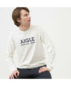 吸水速乾 AIGLEロゴ 長袖Tシャツ