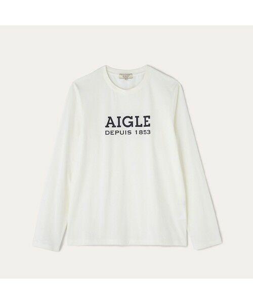AIGLE / エーグル Tシャツ | 吸水速乾 AIGLEロゴ 長袖Tシャツ | 詳細2