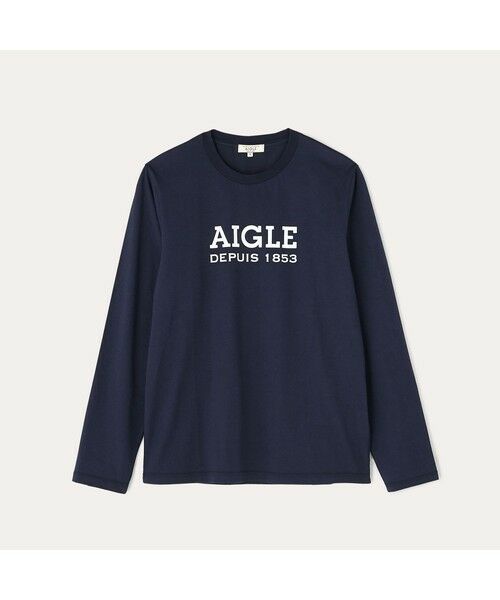 AIGLE / エーグル Tシャツ | 吸水速乾 AIGLEロゴ 長袖Tシャツ | 詳細6