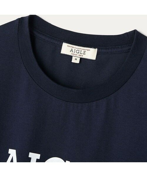 AIGLE / エーグル Tシャツ | 吸水速乾 AIGLEロゴ 長袖Tシャツ | 詳細7