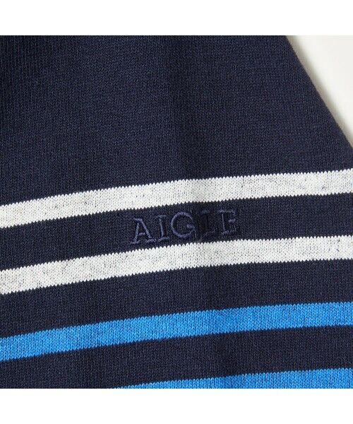 AIGLE / エーグル Tシャツ | 吸水速乾 エーグル バスク 長袖Tシャツ | 詳細13