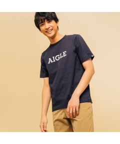 吸水速乾 エーグル グラフィック ロゴTシャツ