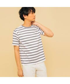 吸水速乾 エーグル ダブルストライプTシャツ