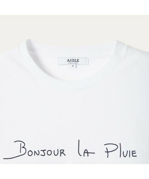 AIGLE / エーグル Tシャツ | 吸水速乾 エーグル グラフィックTシャツ ＢＬＰ | 詳細12