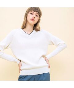 COLOMBES WAFFLE PULLOVER