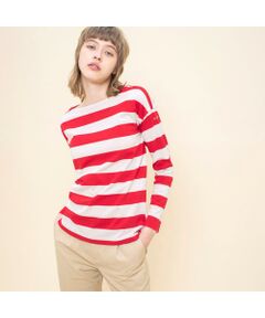 AIGLE / エーグル カットソー | ROUSSAY STRIPED L/S T F