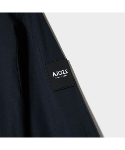 AIGLE / エーグル ノーカラージャケット | 撥水 ノーカラー ブルゾン | 詳細7