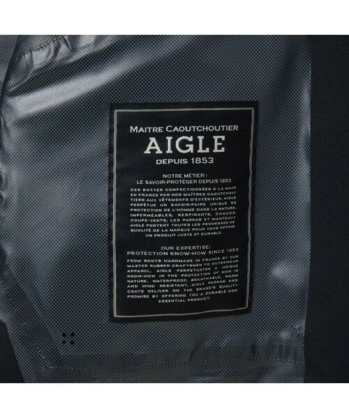 AIGLE / エーグル レザーブルゾン・ジャケット | 透湿防水 スウィングトップ ジャケット | 詳細10