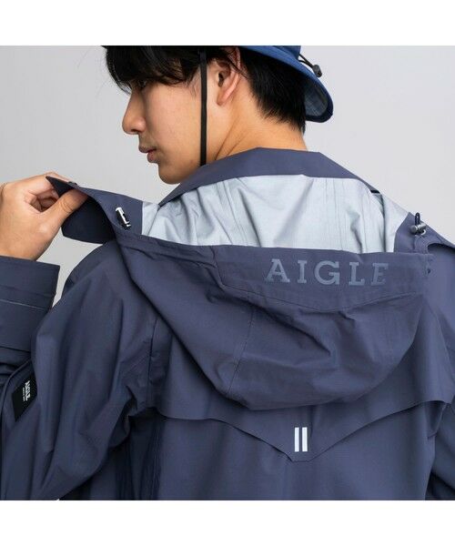 AIGLE / エーグル ステンカラーコート | 透湿防水 ライディング コート | 詳細4