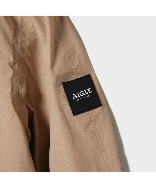 AIGLE / エーグル ステンカラーコート | 透湿防水 ライディング コート | 詳細13