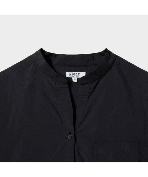 AIGLE / エーグル シャツ・ブラウス | ライトリラックス ベルト 半袖シャツ | 詳細8