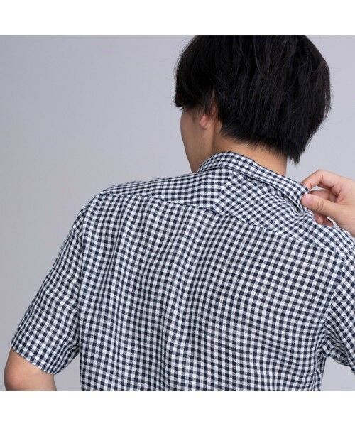 AIGLE / エーグル ナイロンジャケット | 吸水速乾 チェックポケット 半袖シャツ | 詳細3