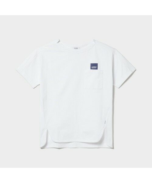 AIGLE / エーグル Tシャツ | 吸水速乾 デザインポケット ロゴ Ｔシャツ | 詳細4
