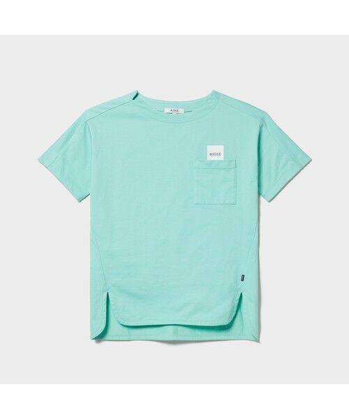 AIGLE / エーグル Tシャツ | 吸水速乾 デザインポケット ロゴ Ｔシャツ | 詳細10