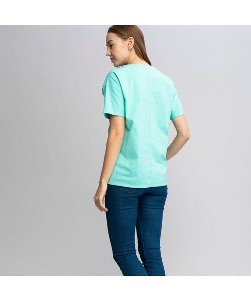 AIGLE / エーグル Tシャツ | 吸水速乾 デザインポケット ロゴ Ｔシャツ | 詳細8