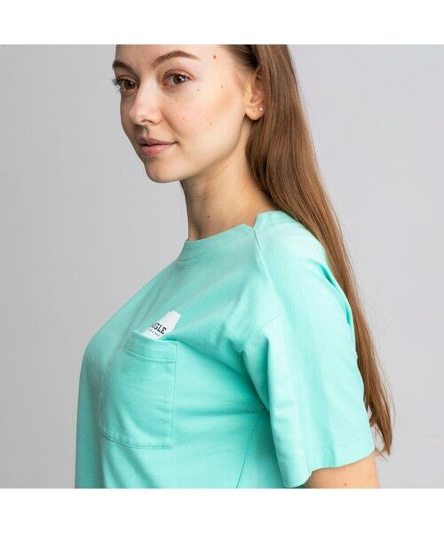 AIGLE / エーグル Tシャツ | 吸水速乾 デザインポケット ロゴ Ｔシャツ | 詳細9