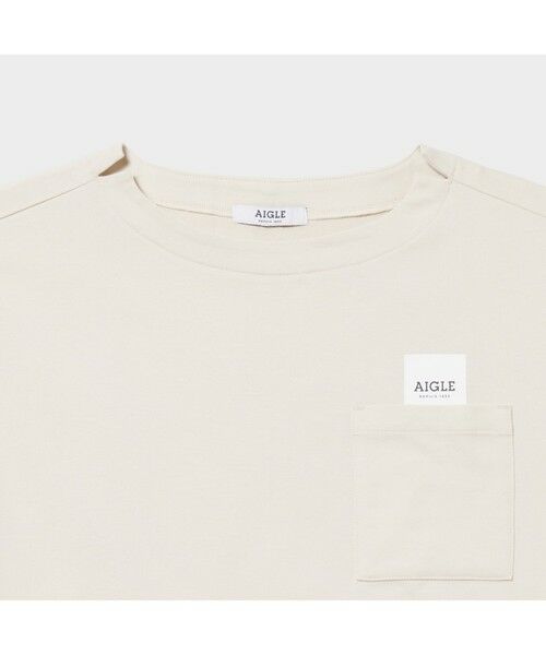 AIGLE / エーグル Tシャツ | 吸水速乾 デザインポケット ロゴ Ｔシャツ | 詳細15