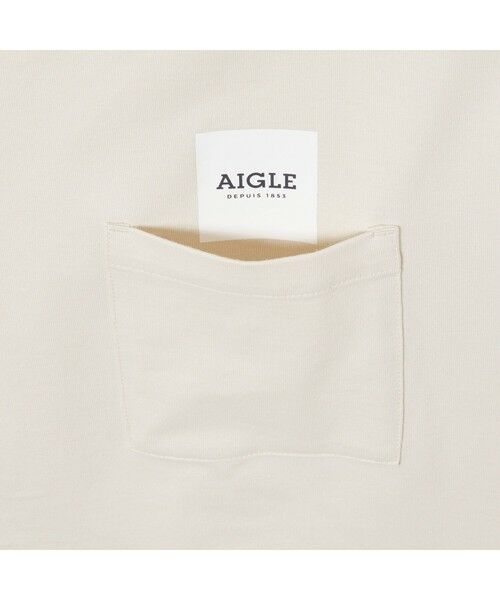 AIGLE / エーグル Tシャツ | 吸水速乾 デザインポケット ロゴ Ｔシャツ | 詳細16