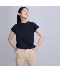 吸水速乾 フレンチスリーブ Tシャツ