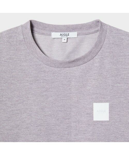 AIGLE / エーグル Tシャツ | 吸水速乾 ドライミックス ロゴ Ｔシャツ | 詳細14