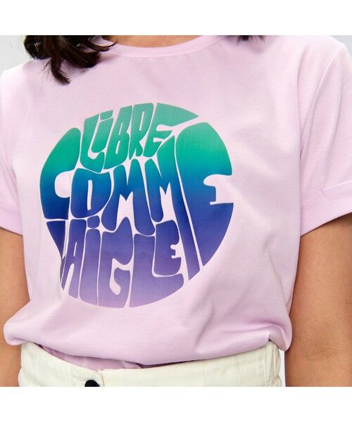AIGLE / エーグル Tシャツ | 吸水速乾 ラスペット Ｔシャツ | 詳細1