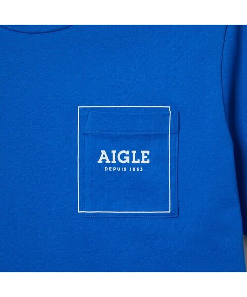 セール】 吸水速乾 AIGLE ポケット Ｔシャツ （Tシャツ）｜AIGLE