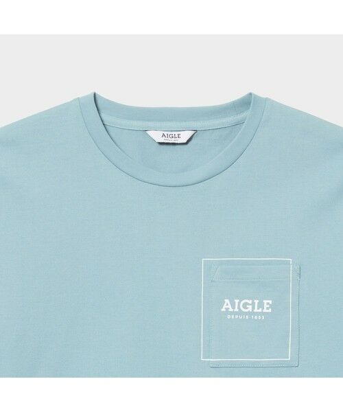 AIGLE / エーグル Tシャツ | 吸水速乾 AIGLE ポケット Ｔシャツ | 詳細16
