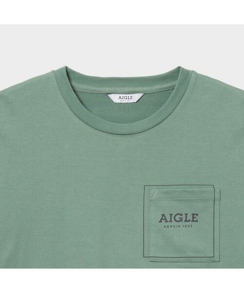 AIGLE / エーグル Tシャツ | 吸水速乾 AIGLE ポケット Ｔシャツ | 詳細18