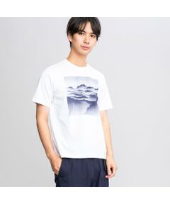 吸水速乾 ランドスケープ グラフィック Ｔシャツ