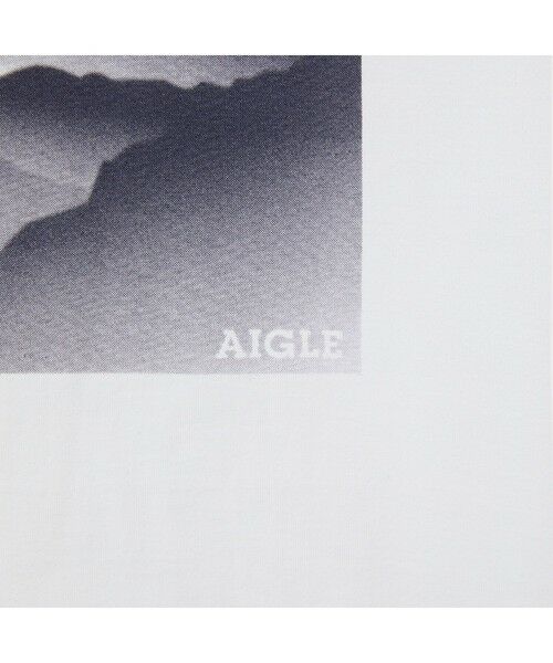 AIGLE / エーグル Tシャツ | 吸水速乾 ランドスケープ グラフィック Ｔシャツ | 詳細10
