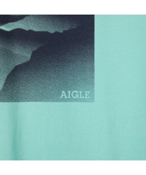 AIGLE / エーグル Tシャツ | 吸水速乾 ランドスケープ グラフィック Ｔシャツ | 詳細15