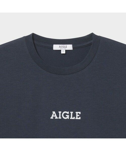 AIGLE / エーグル Tシャツ | 吸水速乾 ミニロゴ 長袖Ｔシャツ | 詳細6