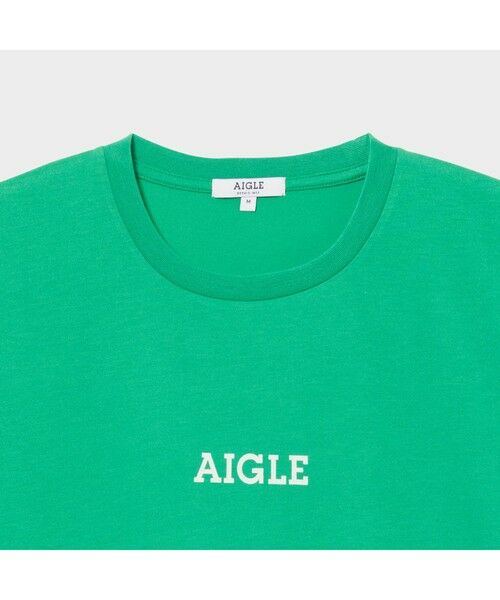 AIGLE / エーグル Tシャツ | 吸水速乾 ミニロゴ 長袖Ｔシャツ | 詳細15