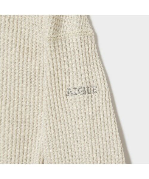 AIGLE / エーグル Tシャツ | 吸水速乾 ワッフルドロップショルダー 長袖Ｔシャツ | 詳細13