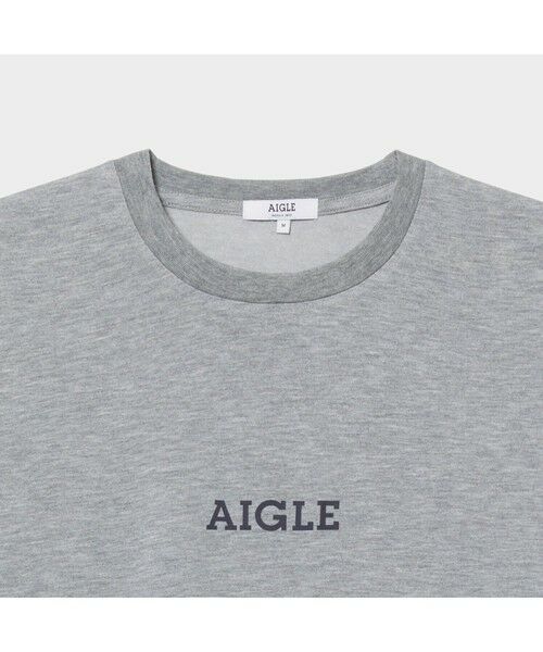 AIGLE / エーグル Tシャツ | 吸水速乾 ミニロゴ 長袖Ｔシャツ | 詳細13