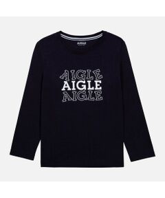 オーガニックコットン ロゴ 長袖Ｔシャツ