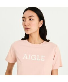 吸水速乾 AIGLE ロゴ半袖Tシャツ