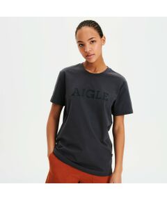 吸水速乾 グラフィック 半袖Tシャツ（AIGLE）