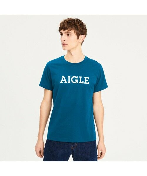 AIGLE / エーグル Tシャツ | 吸水速乾 グラフィック 半袖Tシャツ（AIGLE） | 詳細7