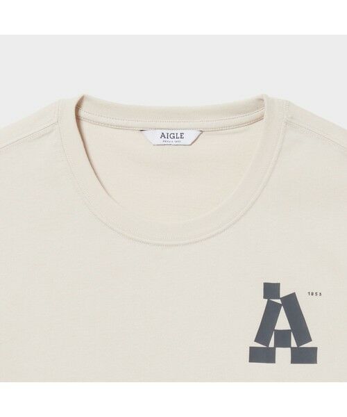 AIGLE / エーグル Tシャツ | 吸水速乾 グラフィック 半袖Tシャツ（BIG A) | 詳細2