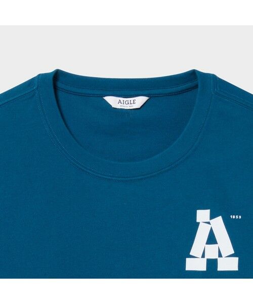 AIGLE / エーグル Tシャツ | 吸水速乾 グラフィック 半袖Tシャツ（BIG A) | 詳細6