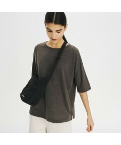 AIGLE / エーグル Tシャツ | 吸水速乾 メランジタイプリラックスフィットTシャツ