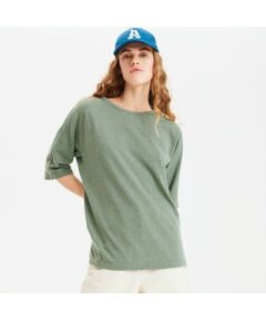 AIGLE / エーグル Tシャツ | 吸水速乾 メランジタイプリラックスフィットTシャツ