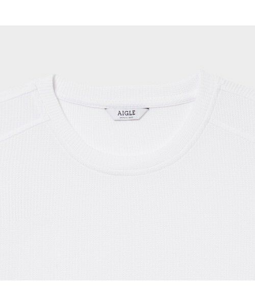 AIGLE / エーグル Tシャツ | 吸水速乾 ワッフル 半袖Tシャツ | 詳細7