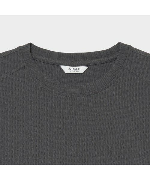 AIGLE / エーグル Tシャツ | 吸水速乾 ワッフル 半袖Tシャツ | 詳細13