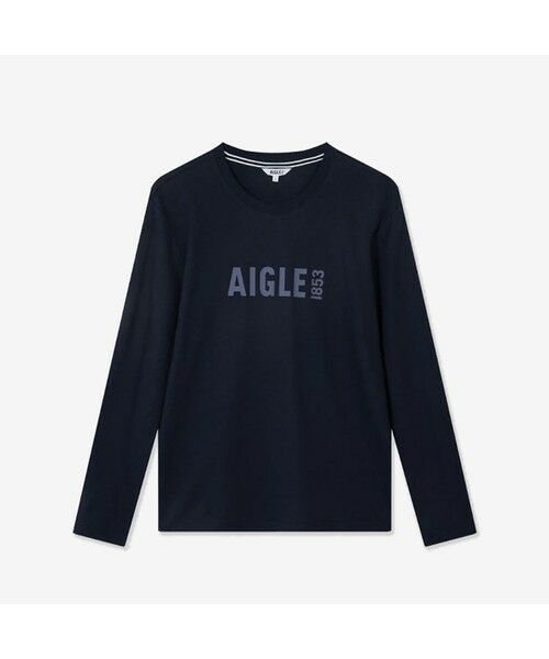 AIGLE / エーグル Tシャツ | ロングスリーブロゴプリントTシャツ | 詳細3