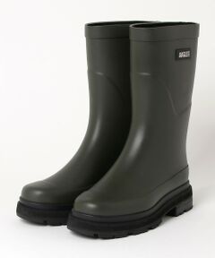 AIGLE / エーグル レインシューズ | チャンキーヒール ミッドレインラバーブーツ