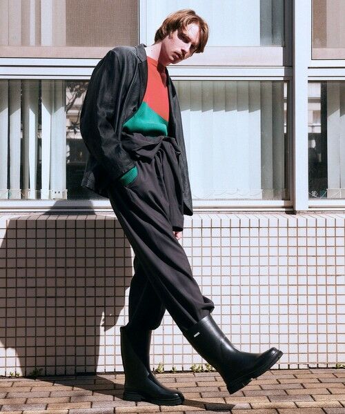 AIGLE / エーグル レインシューズ | チャンキーヒール ミッドレインラバーブーツ | 詳細2