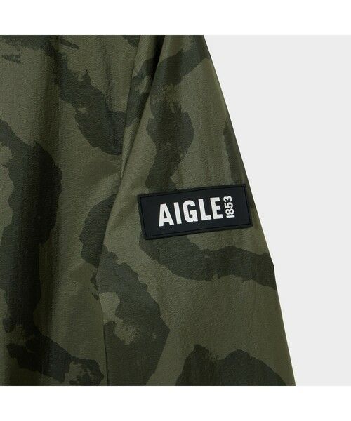 AIGLE / エーグル ナイロンジャケット | 撥水 エクストラライトプリントフーデッドジャケット | 詳細9