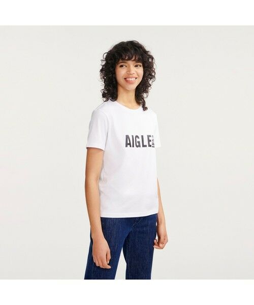 AIGLE / エーグル Tシャツ | ショートスリーブロゴTシャツ | 詳細1